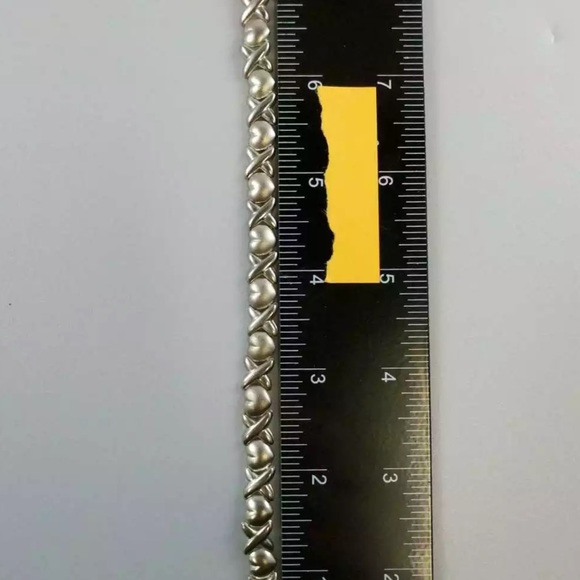 EUC Bundle Only Signed NF Sterling Silver ♥️ Heart 7.5 “ Lobster Clasp - Picture 4 of 4